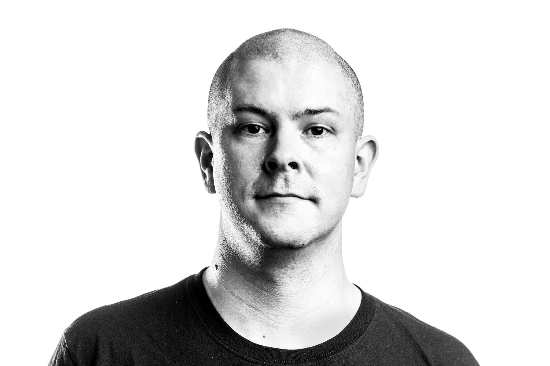 Portrait photography by Fez Photography — a black-and-white portrait of Simon Westerman
